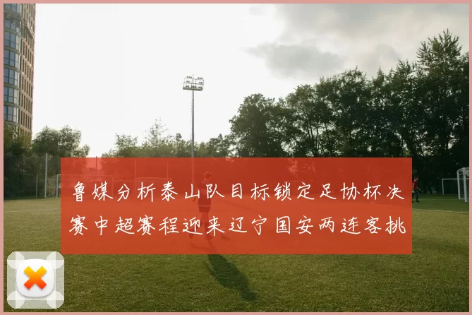鲁媒分析泰山队目标锁定足协杯决赛中超赛程迎来辽宁国安两连客挑战